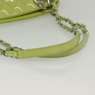 Chanel Just Mademoiselle Bag Quilted Patent