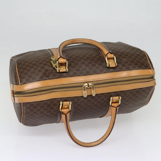 Celine Vintage Boston Bag Macadam Coated Canvas