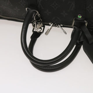 Louis Vuitton Keepall Bandouliere Bag Flash Fragment Monogram Eclipse Canvas