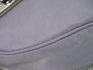 Prada Buckle Dome Satchel Tessuto