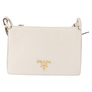 Prada Flap Crossbody Bag Vitello Daino