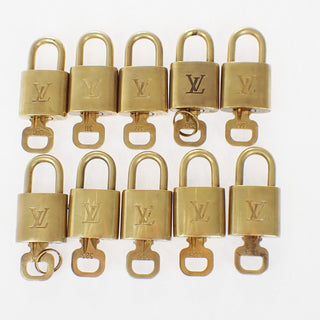 Louis Vuitton Cadenas Bag Charm Gold-plated