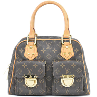 Louis Vuitton Manhattan Handbag Monogram Canvas