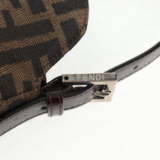 Fendi Mamma Baguette Zucca canvas