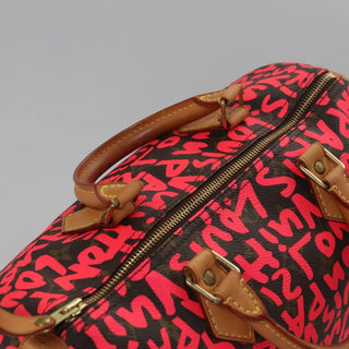 Louis Vuitton Speedy Handbag Limited Edition Monogram Graffiti