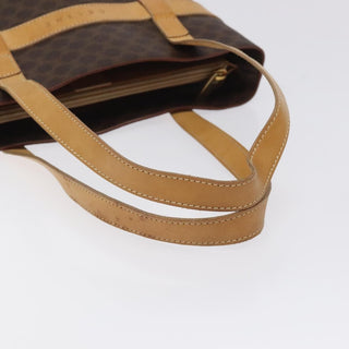 Celine Vintage Macadam Shoulder Bag Leather