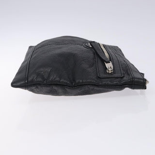 Balenciaga Classic City Clip Pouch Leather