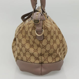 Gucci Sukey Top Handle Satchel GG Canvas with Leather
