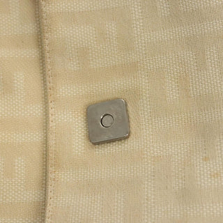 Fendi Mamma Baguette Shoulder Bag Canvas