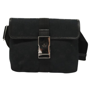 Gucci Buckle Belt Bag GG Canvas