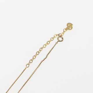 Christian Dior CD Logo necklace Metal