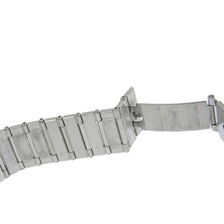 Omega Constellation Day Date Quartz Watch Stainless Steel