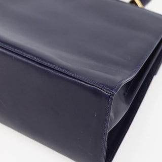 Salvatore Ferragamo Gancini Convertible Top Handle Bag Leather