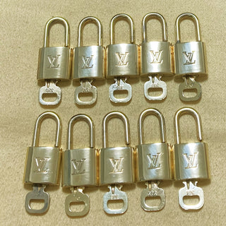 Louis Vuitton Cadenas Bag Charm Gold-plated