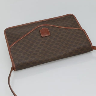 Celine Macadam Shoulder Bag PVC Leather