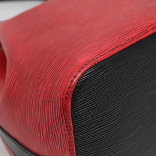 Louis Vuitton Petit Noe Handbag Two Tone Epi Leather