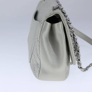 Chanel Vintage Classic Single Flap Bag Stitched Calfskin