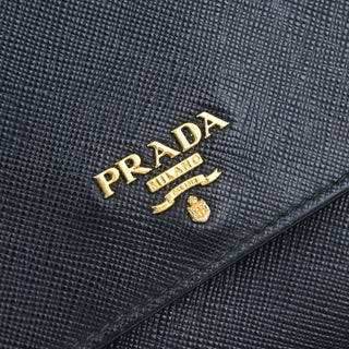 Prada Wallet on Strap Saffiano Leather