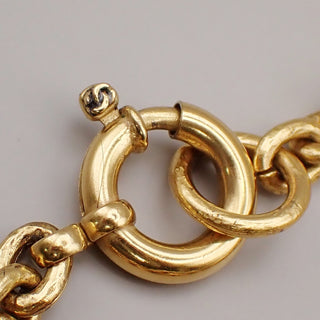 Chanel Vintage Triple CC Chain Necklace Metal