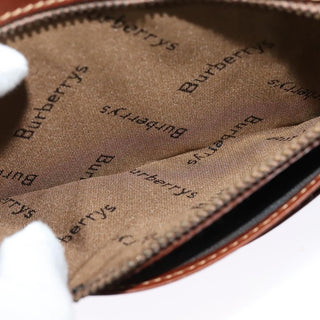 Burberry Nova check Pochette Canvas