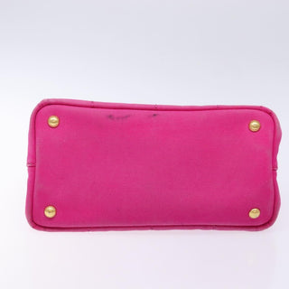 Prada Canapa Open Tote Canvas