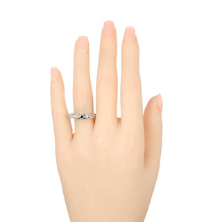 Chanel Matelasse Ring Platinum