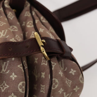 Louis Vuitton Saumur Handbag Monogram Idylle