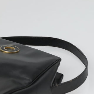 Celine Circle Logo Handbag Leather