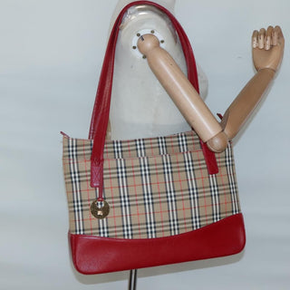 Burberry Nova Check Tote canvas check pattern