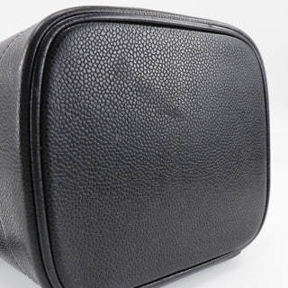 Chanel Vintage Timeless Cosmetic Case Caviar