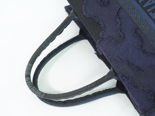 Christian Dior Book Tote Embroidered Canvas