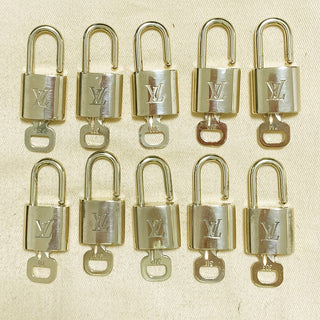 Louis Vuitton Cadenas Bag Charm Gold-plated