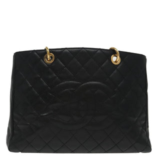 Chanel Grand Shopping Tote Quilted Calfskin