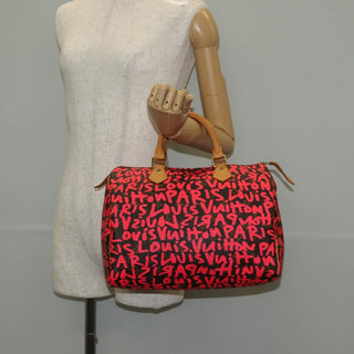 Louis Vuitton Speedy Handbag Limited Edition Monogram Graffiti