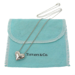 Tiffany & Co. Dots heart Necklace Platinum with diamonds