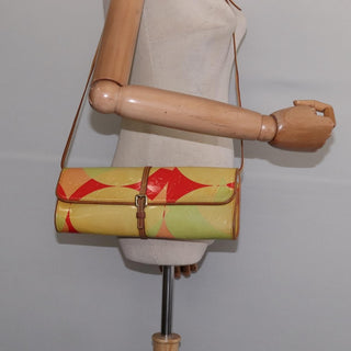 Louis Vuitton Fleurs Pochette Printed Monogram Vernis