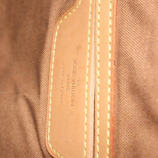 Louis Vuitton Sac Polochon Handbag Monogram Canvas