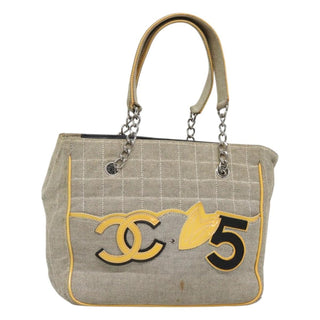 Chanel Camellia No.5 Tote Canvas