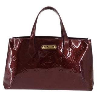 Louis Vuitton Wilshire Handbag Monogram Vernis