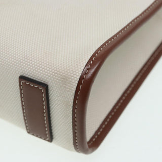 Burberry Freya Shopping Tote Canvas with Leather