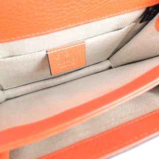 Gucci Interlocking Shoulder Bag Leather