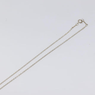Tiffany & Co. Elsa Peretti Open Heart Pendant Necklace Sterling Silver