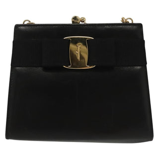 Salvatore Ferragamo Vala Shoulder Bag Leather