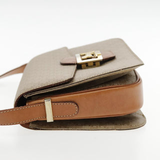 Celine Horse Carriage Shoulder bag Macadam Canvas and leather