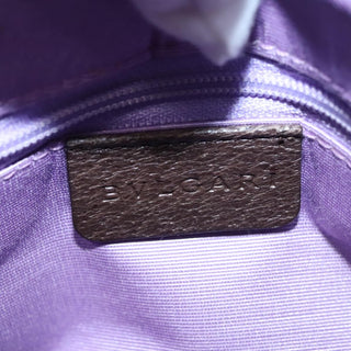 Bvlgari B.Zero1 Logomania Bag Canvas with Leather