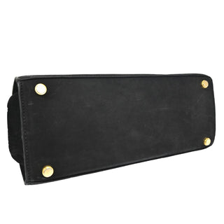 Salvatore Ferragamo Convertible Vara Bow Tote Suede