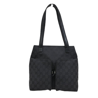 Gucci Double Pocket Tote GG Canvas