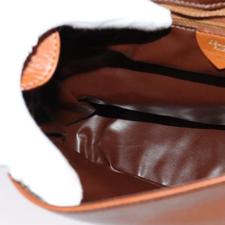 Celine Vintage Circle Logo Crossbody Bag Leather