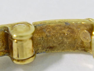 Christian Dior CD Pendant Necklace Gold-plated