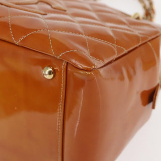 Chanel Vintage Petite Timeless Tote Quilted Patent